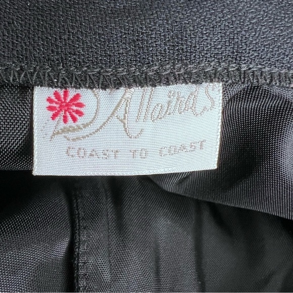 VINTAGE D’allairds Black Button Down Maxi Skirt - Picture 9 of 9